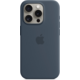 Apple Silikonový kryt s MagSafe pro iPhone 15 Pro, bouřkově modrá_2017978468