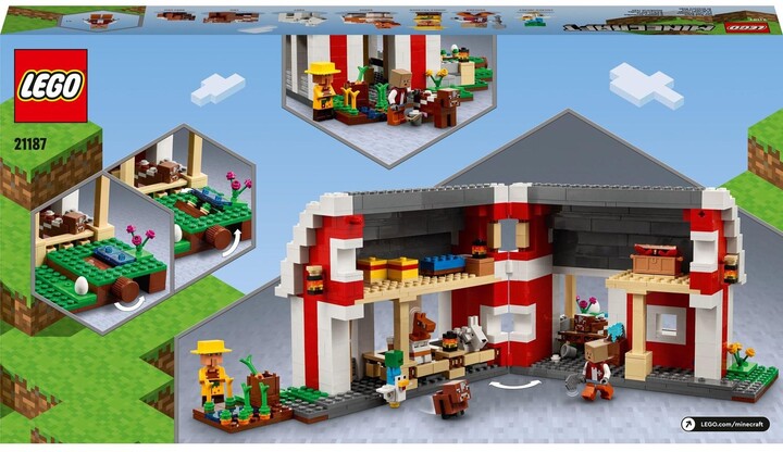 LEGO® Minecraft® 21187 Červená stodola_1193984750