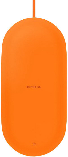 Nokia nabíjecí základna DT-903 pro bezdrátové nabíjení (Qi), oranžová_1033409201