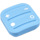 FIBARO NodOn Soft Remote, magnetické bateriové 4tlačítko na zeď, světle modrá