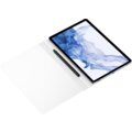 Samsung průhledné pouzdro Note View pro Galaxy Tab S7 / S8, bílá_644734226
