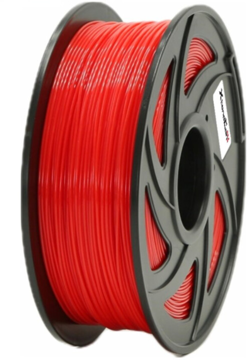 XtendLAN tisková struna (filament), PETG, 1,75mm, 1kg, zářivě červený_2024053920