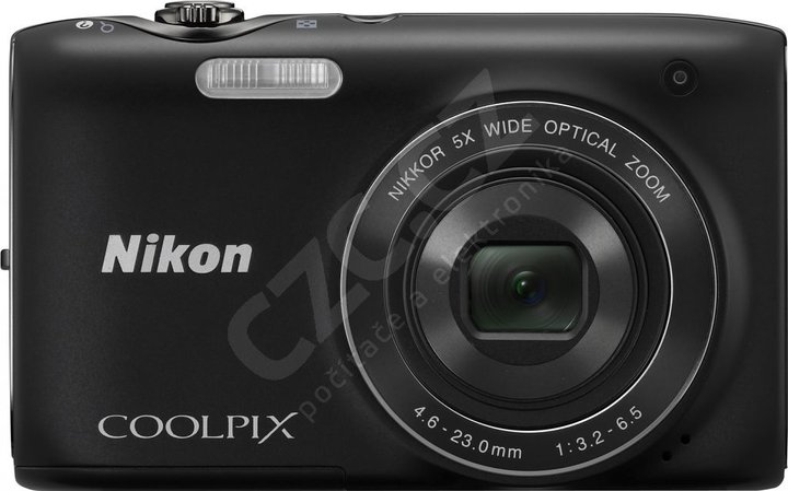 Nikon Coolpix S3100, černý_187848891