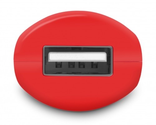 CONNECT IT InCarz COLORZ auto adaptér 1xUSB 2,1A,červená (V2)_1133919918