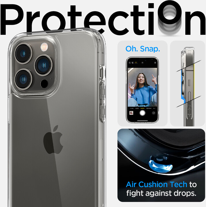 Spigen ochranný kryt Ultra Hybrid pro Apple iPhone 14 Pro, čirá_1442235538