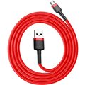 Baseus odolný nylonový kabel USB Micro 1.5A 2M, červená + červená_968568504