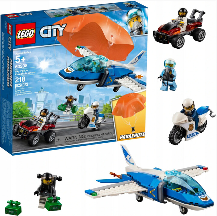 LEGO® City 60208 Zatčení zloděje s padákem_1962608830