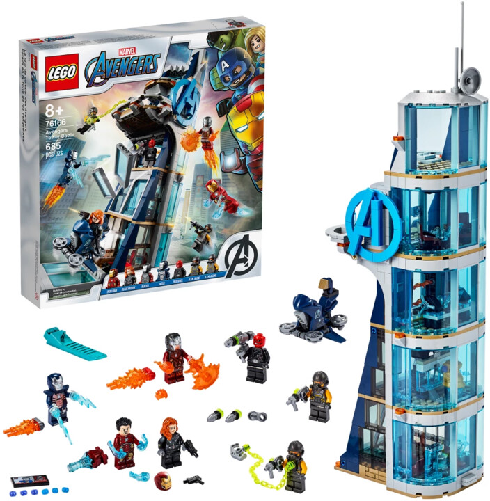 LEGO® Marvel Super Heroes 76166 Boj ve věži Avengerů_2074528128