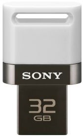 Sony Micro Vault OTG SA3 Duo - 32GB, bílá_363255022