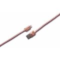PlusUs LifeStar Premium Handcrafted USB Charge &amp; Sync cable (1m) Lightning - Metallic / Grey_416429463