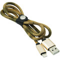 MIZOO USB/ lightning kabel X28-11i, písečná kamufláž
