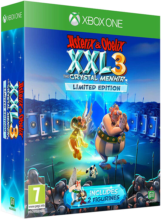 Asterix &amp; Obelix XXL 3: The Crystal Menhir - Limited Edition (Xbox ONE)_866614468