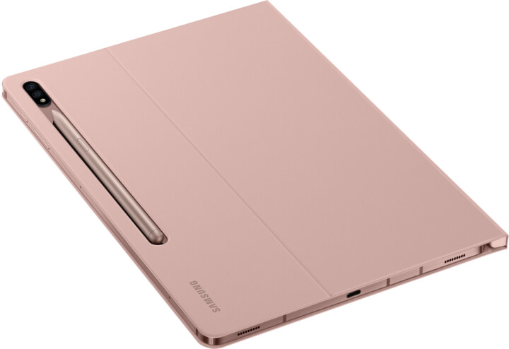 Samsung pouzdro Book Cover pro Galaxy Tab S7+ (T970), hnědá_2064567398