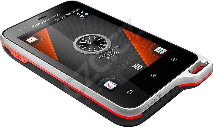 Sony Ericsson Xperia active, Black-RedOrange_642013399