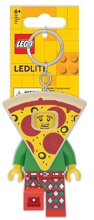 Klíčenka LEGO Iconic Pizza, svítící figurka_133355078
