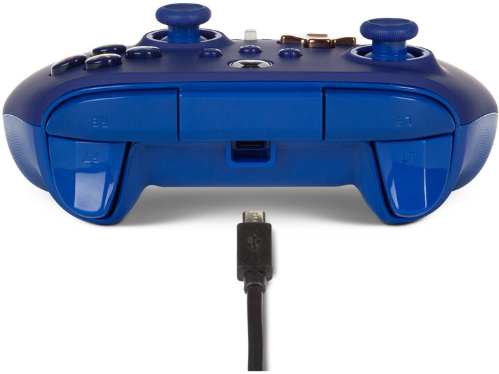 PowerA Enhanced Wired Controller, Midnight Blue (PC, Xbox Series, Xbox ONE)_985871052