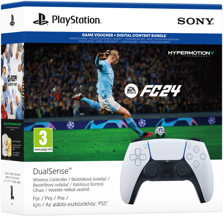 Sony PS5 Bezdrátový ovladač DualSense + EA Sports FC 24_216491911