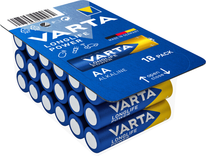 VARTA baterie Longlife Power 18 AA (Big Box)_2045574217