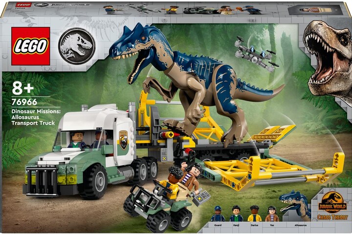 LEGO® Jurassic World™ 76966 Dinosauří mise: Přeprava allosaura_1718941596