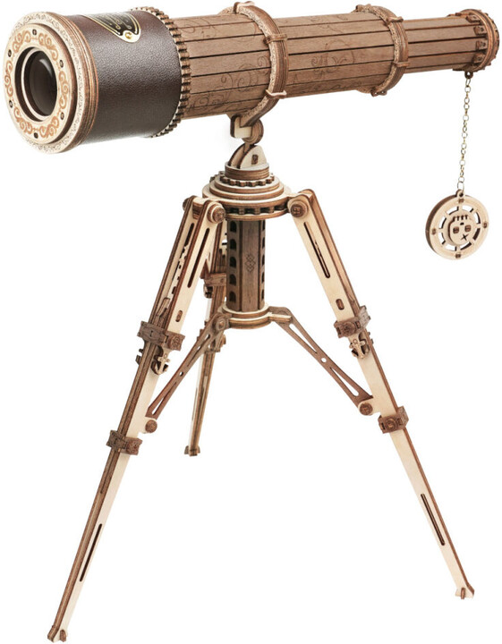 Stavebnice RoboTime Pirátský dalekohled, dřevěná_1275578328
