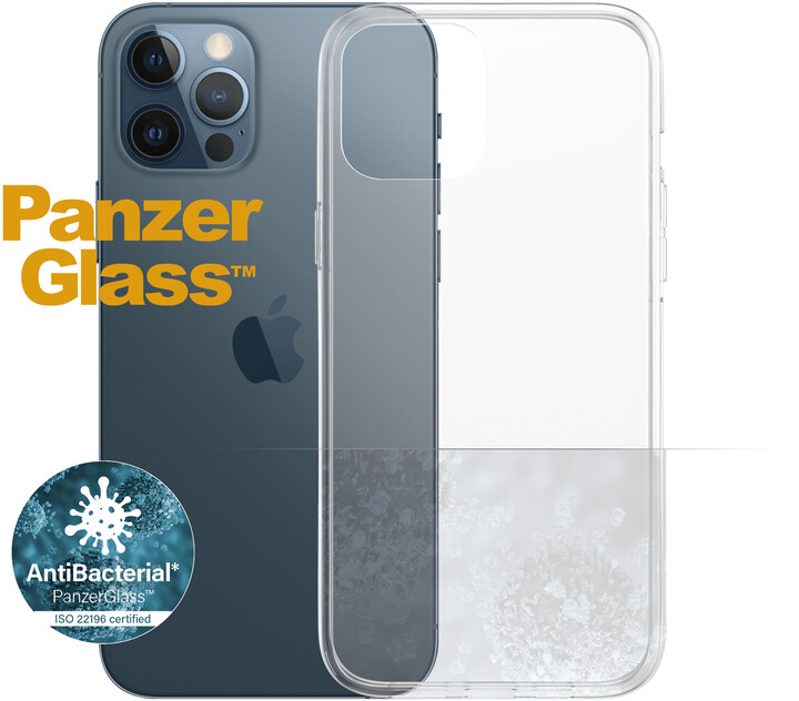 PanzerGlass ochranný kryt ClearCase pro Apple iPhone 12 Pro Max 6.7&quot;, antibakteriální, čirá_1265586211