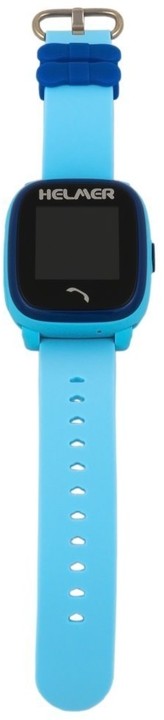 HELMER LK 704 dětské hodinky s GPS lokátorem s možností volání, vodotěsné, modrá_149491321