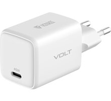 YENKEE GaN síťová nabíječka YAC G45 VOLT, USB-C, 45W, bílá 30024199