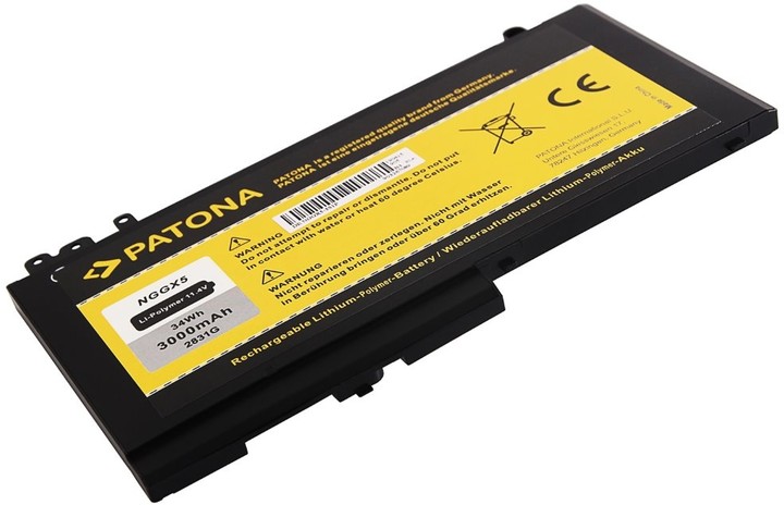 Patona baterie pro ntb DELL LATITUDE E5270/E5470/E5570 3000mAh Li-Pol 11,4V_57378514