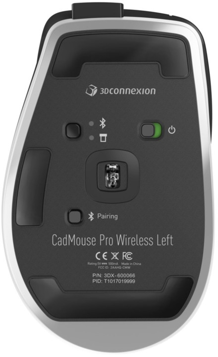 3Dconnexion CadMouse Pro Wireless, černá_1580117426