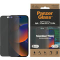 PanzerGlass ochranné sklo Privacy pro Apple iPhone 14 Pro Max s instalačním rámečkem_236185991