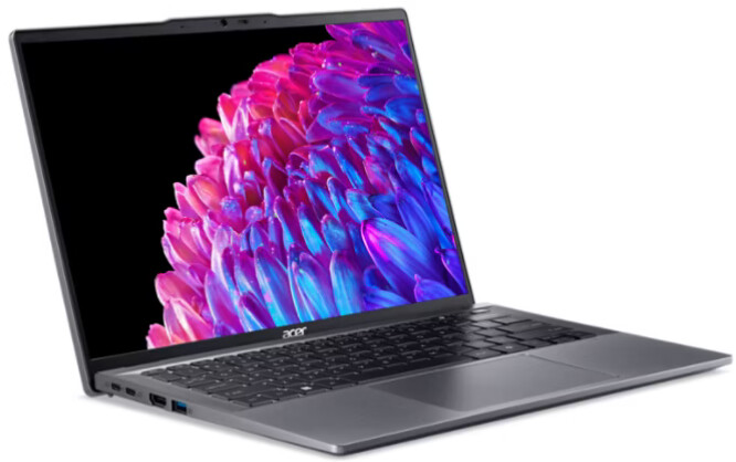 Acer Swift Go 14 (SFG14-63), šedá_1113269377