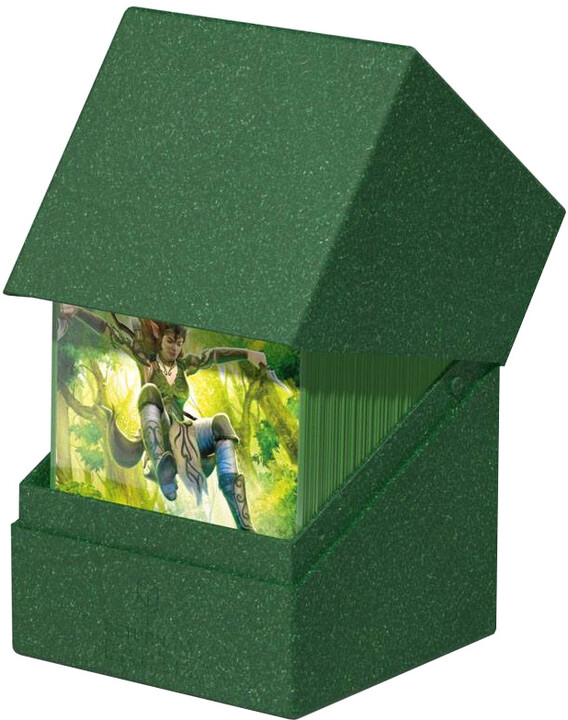 Krabička na karty Ultimate Guard - Boulder Deck Case Return to Earth (100+), zelená_553080789