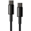 BASEUS kabel USB-C - USB-C, rychlonabíjecí, datový, 100W, 1m, černá_101748661