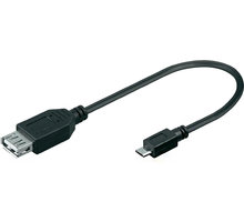 USB - OTG kabel, konektor microUSB, bulk_242423167