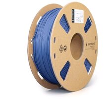 Gembird tisková struna (filament), PLA MATTE, 1,75mm, 1kg, modrá_784463521