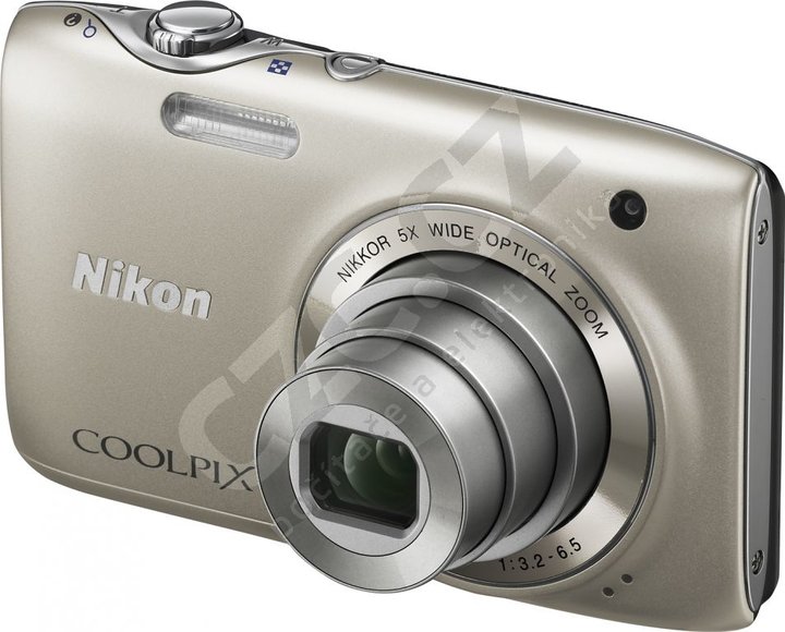 Nikon Coolpix S3100, stříbrný_965776629