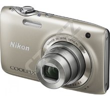Nikon Coolpix S3100, stříbrný_965776629