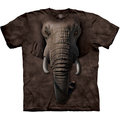Tričko The Mountain Elephant Face, černá (US S / EU S-M)