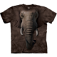 Tričko The Mountain Elephant Face, černá (US S / EU S-M)