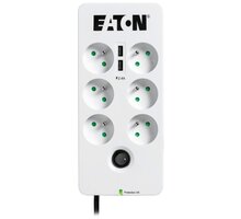 Eaton Protection Box 6 USB FR, 6x zásuvka, 10A, 2xUSB
