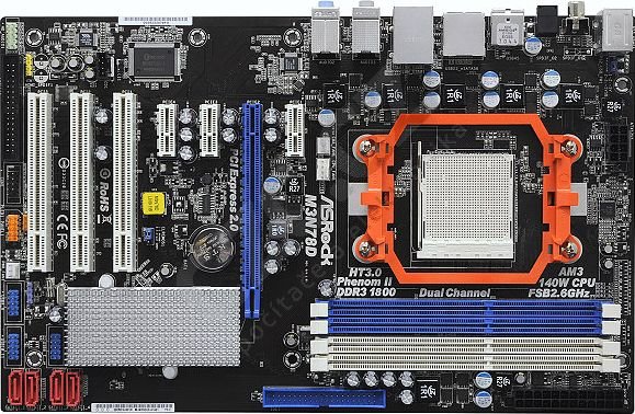 Asrock m3n78d какие процессоры поддерживает