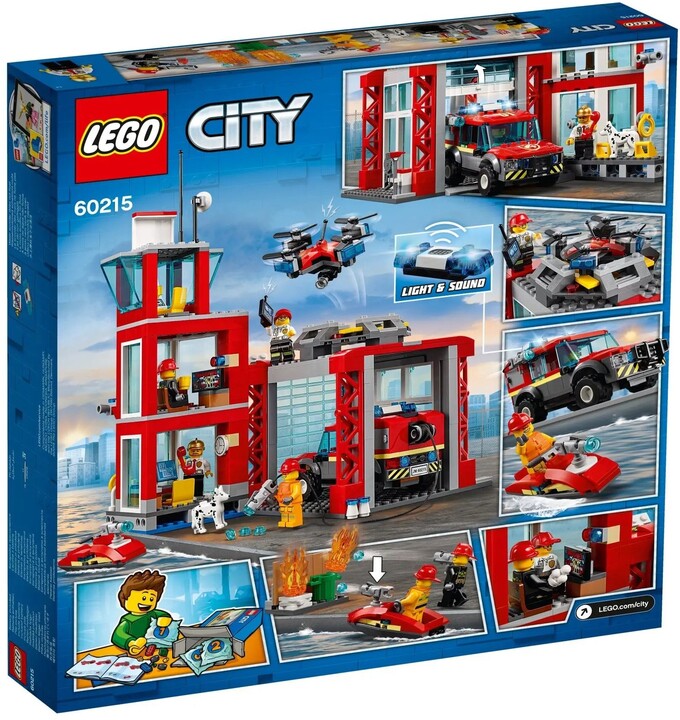 LEGO® City 60215 Hasičská stanice_1395980950