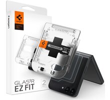 Spigen ochranné sklo tR EZ Fit Cover pro Samsung Galaxy Z Flip5, 2ks AGL06525