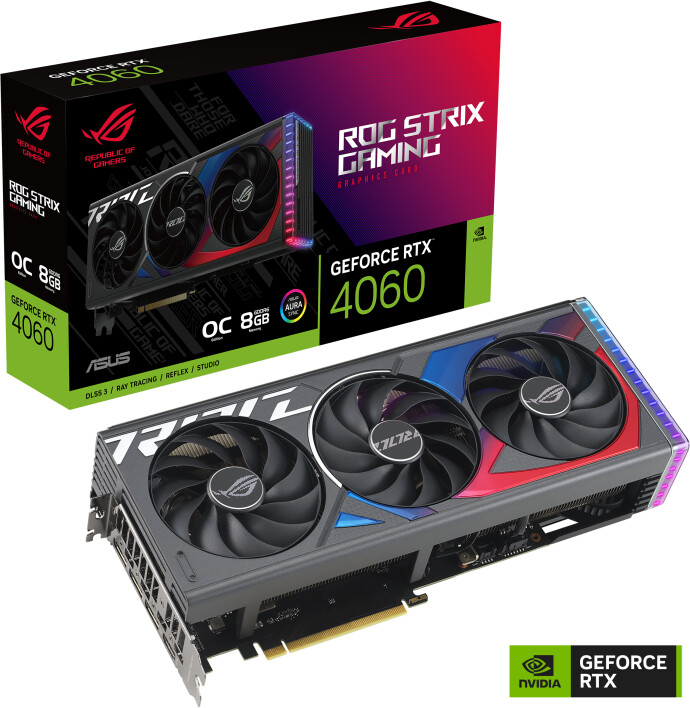 ASUS ROG Strix GeForce RTX 4060 O8G GAMING, 8GB GDDR6_1369722436