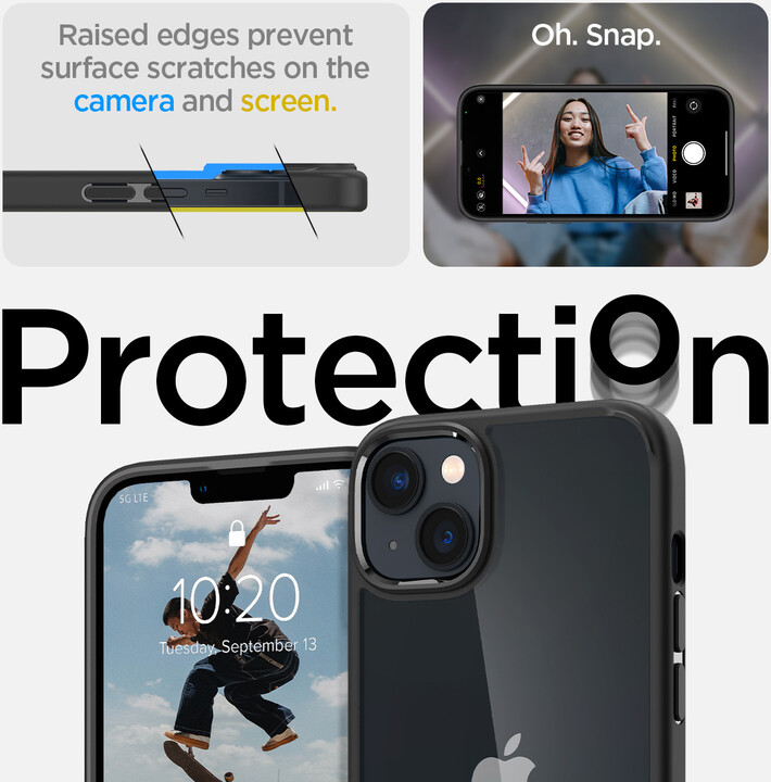 Spigen ochranný kryt Ultra Hybrid pro Apple iPhone 14, černá_75064678
