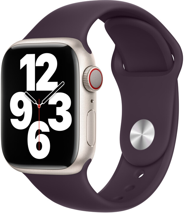 Apple Watch sportovní řemínek 41mm, bezinkově fialová_309726704
