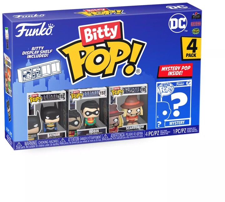 Figurka Funko Bitty POP! DC - Batman 4-pack_1895243569
