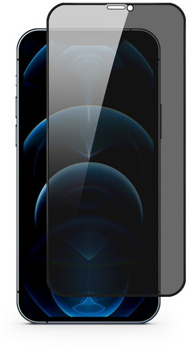 EPICO tvrzené sklo Edge to Edge PRIVACY GLASS IM pro iPhone 12 mini, černá_289040329