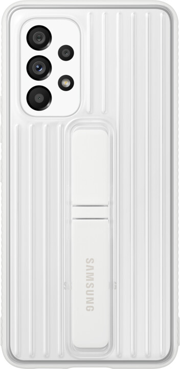 Samsung tvrzený zadní kryt pro Galaxy A53 5G, bílá_1325625122
