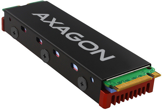 AXAGON CLR-M2, hliníkový pasivní chladič pro M.2 2280 SSD_892873758